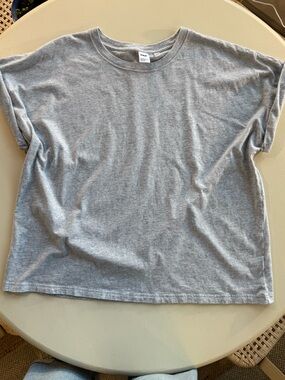TNA Heather Gray Sprawl Crewneck Tee
